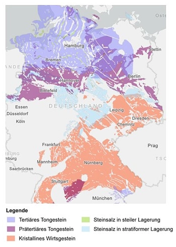 Übersicht Deutschlandkarte
